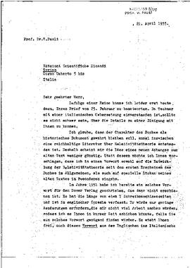 letter to Einaudi (Edizione scientifiche)