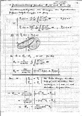 
Zusammenhang zwischen Q $_{$\lambda$}$ (x) und Q $_{-$\lambda$-1}$ (x), Schafroth, Max Robert
