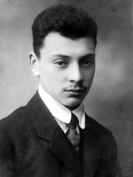 Wolfgang Pauli as young student