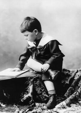 Wolfgang Pauli at 4 years