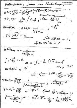 Wellenpaket: Gauss'sche Verteilung