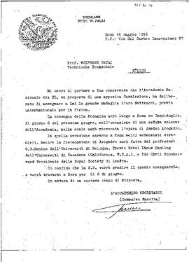Letter-2276, Marotta, Domenico