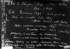 Extract of a letter from Frederick Reines to Franca Pauli