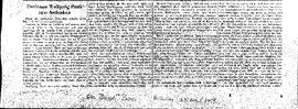 "Professor Wolfgang Pauli zum Andenken", in: Der Bund, article