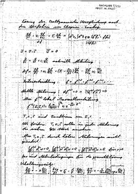Lösung der Boltzmannschen Stossgleichung nach dem Verfahren von Chapman-Erskog, [unknown]