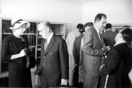 Franca Pauli at the inauguration of the "Salle Pauli"