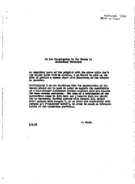 Withdrawal of "On the isospingroup in the theory of elementary particles