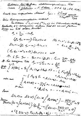 Elektron im äusseren elektromagnetischen Feld