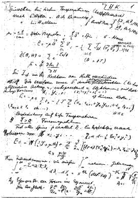 Spinwellen bei tiefen Temperaturen (halbklassich)