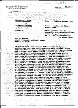Official paper, Deucher, Franz