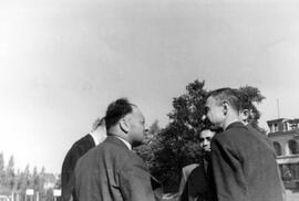 Wolfgang Pauli at Solvay Congress in Brussels