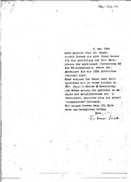 Letter, Pauli, Franca