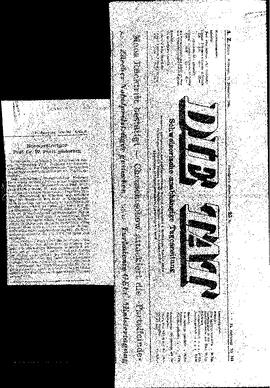 "Nobelpreisträger Prof. Dr. W. Pauli gestorben", in: Die Tat, article