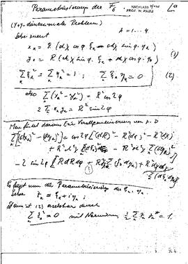 Parametrisierung der F6