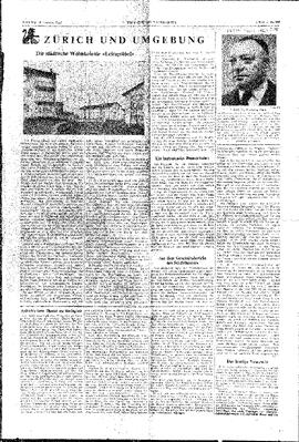 "Prof. Dr. Wolfgang Pauli", in: Neue Zürcher Nachrichten, article