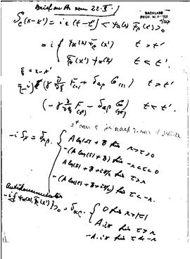 Brief an Heisenberg vom 22. Februar 1958