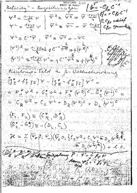 Calculations et al