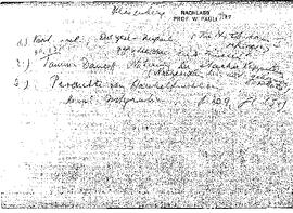 Notes for answer to Heisenberg