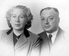 Franca and Wolfgang Pauli in Zurich