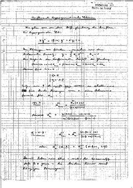 Konfluente Hypergeometrische Funktionen, [unknown]