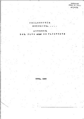 Philosophia Moysaica, Fludd, Robert