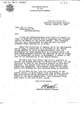Letter, Preston, A