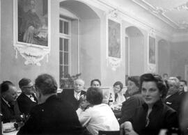 Wolfgang Pauli at the 60th birthday of Willi Schohaus