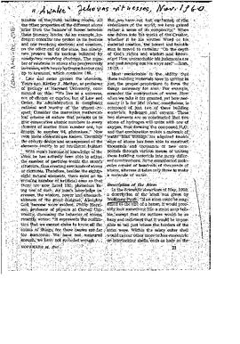 Article excerpt on the description of atom and universe, in: Awake, article