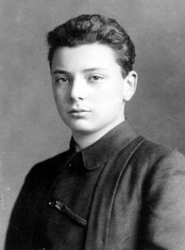 Wolfgang Pauli as young student