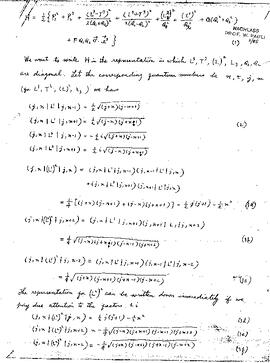 Hamiltonian Calculations, [unknown]