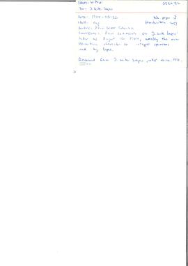 Letter from Pauli to Lopes