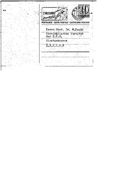 letter to W. Pauli, Kervaire, Michel