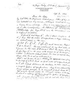 Letter from Pauli to Lopes