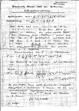 Thomsonsche Formel nach der Heitlerschen Subtraktionsmethode, [unknown]