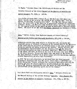 Typed notes, [unknown]