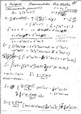 
Beispiel. Harmonischer Oszillator
