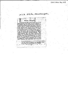 "Verleihung der Max Planck-Medaille", in: Neue Zürcher Zeitung (NZZ), article