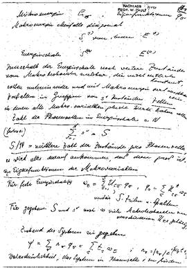 Calculations on entropy