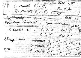 Miscellaneous Calculations et al