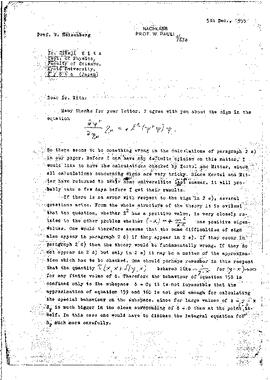 letter to H. Kita, Heisenberg, Werner
