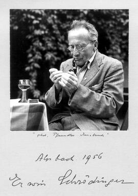 Erwin Schrodinger in Alpach, CERN Courier vol 43 no 1 : January/February 2003 http://www.cerncourier.com/main/article/ 43/1/11