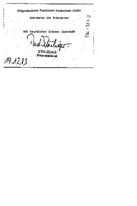 Letter, Fluckiger, R