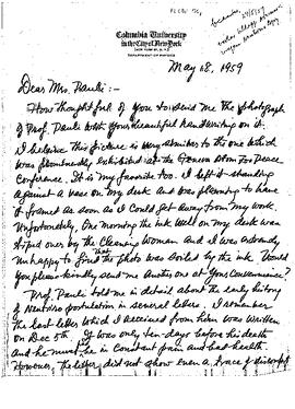 Letter-3136, Wu, Chien-Shiung