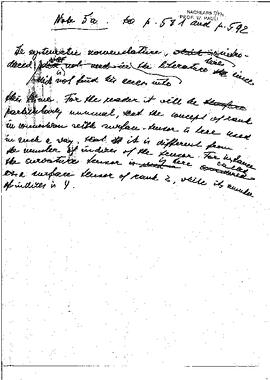 Note 5a, to p. 581 and p. 592