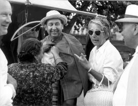 Franca and Wolfgang Pauli during a excursion to Livorna