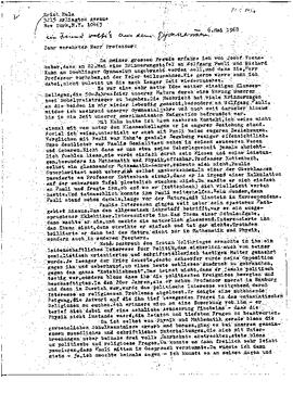 Letter-3142, Hula, Erich